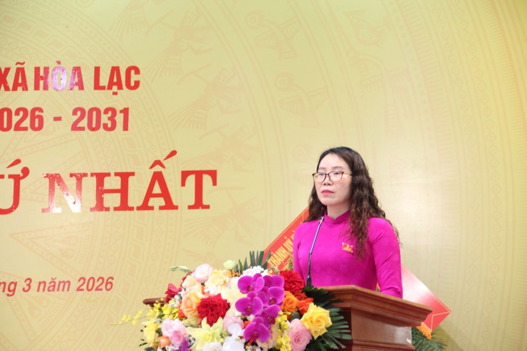 Hội đồng nhân dân xã Hòa Lạc khóa II, nhiệm kỳ 2026–2031 tổ chức Kỳ họp thứ Nhất, kiện toàn tổ chức bộ máy chính quyền địa phương- Ảnh 15.