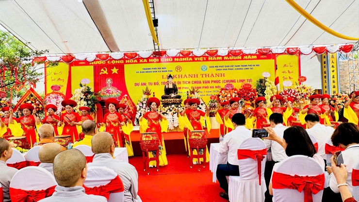 Chùa Vạn Phúc (Chung Linh Tự): Gìn giữ hồn cốt di sản, lan tỏa giá trị tâm linh cộng đồng- Ảnh 4.