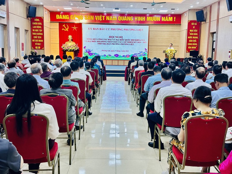 Phường Phương Liệt tổ chức hội nghị tổng kết bầu cử nhiệm kỳ 2026 - 2031: Thành công từ sự đồng thuận của nhân dân- Ảnh 5.