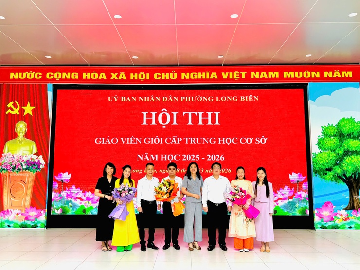 Khai mạc Hội thi Giáo viên giỏi cấp THCS phường Long Biên năm học 2025 - 2026- Ảnh 5.