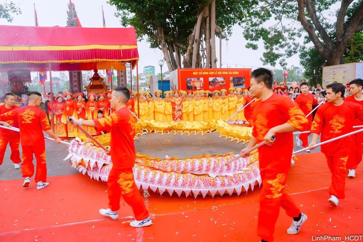 Nhiều hoạt động văn hóa đặc sắc tại Lễ hội đình Sài Đồng- Ảnh 3.