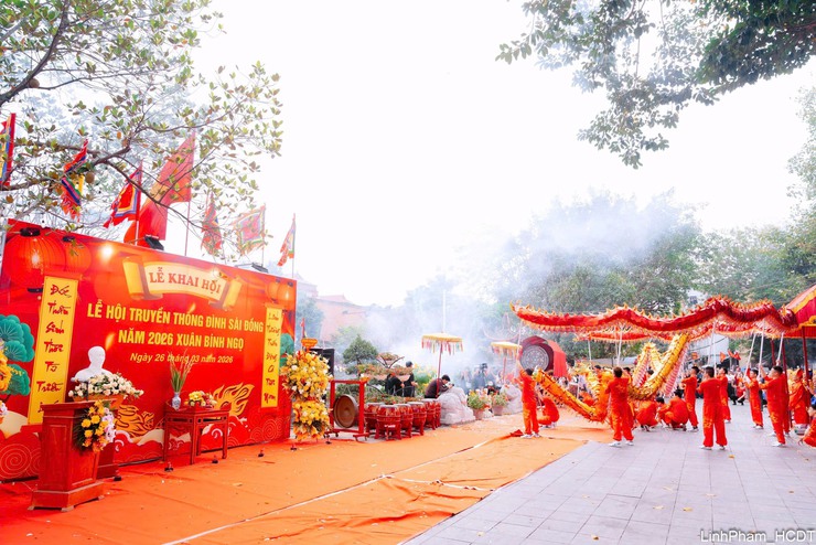 Nhiều hoạt động văn hóa đặc sắc tại Lễ hội đình Sài Đồng- Ảnh 2.