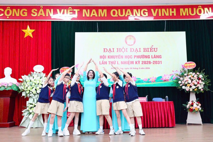 ĐẠI HỘI ĐẠI BIỂU HỘI KHUYẾN HỌC PHƯỜNG LÁNG LẦN THỨ I, NHIỆM KỲ 2026–2031 TỔ CHỨC THÀNH CÔNG TỐT ĐẸP- Ảnh 5.