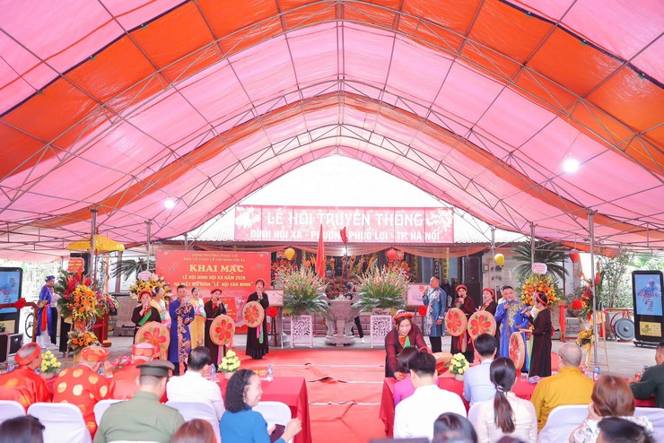 Ra mắt mô hình Lễ hội văn minh tại Đình Hội Xá- Ảnh 4.