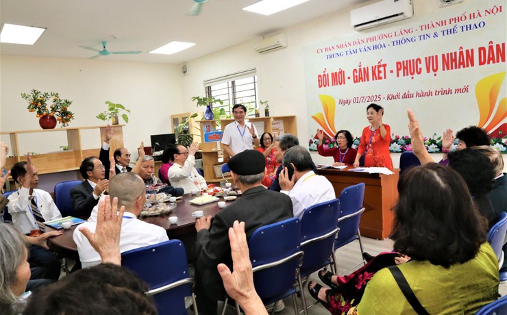 PHƯỜNG LÁNG PHÁT HUY VAI TRÒ TỔ CHỨC HỘI VÀ NGƯỜI CAO TUỔI TRONG GIAI ĐOẠN MỚI - Ảnh 2.