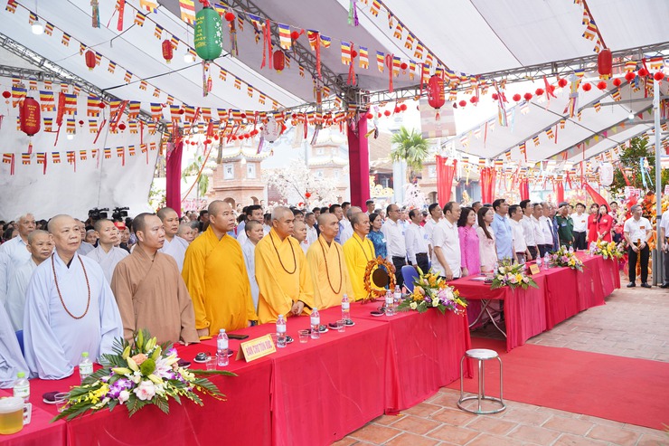 Lễ khánh thành chùa Diên Phúc - thôn Đại Nghiệp- Ảnh 2.