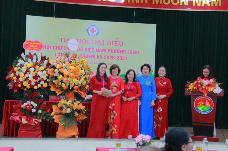 PHƯỜNG LÁNG TỔ CHỨC THÀNH CÔNG ĐẠI HỘI ĐẠI BIỂU HỘI CHỮ THẬP ĐỎ LẦN THỨ I, NHIỆM KỲ 2026–2031- Ảnh 4.