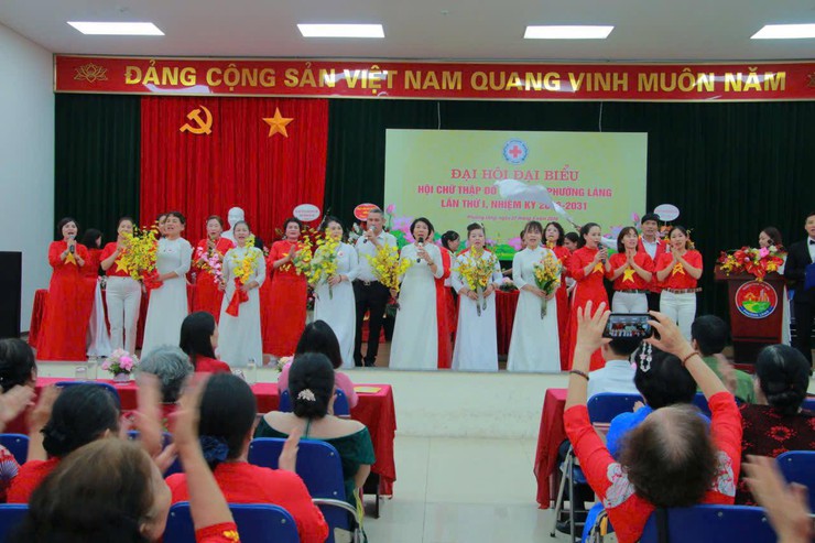 PHƯỜNG LÁNG TỔ CHỨC THÀNH CÔNG ĐẠI HỘI ĐẠI BIỂU HỘI CHỮ THẬP ĐỎ LẦN THỨ I, NHIỆM KỲ 2026–2031- Ảnh 3.