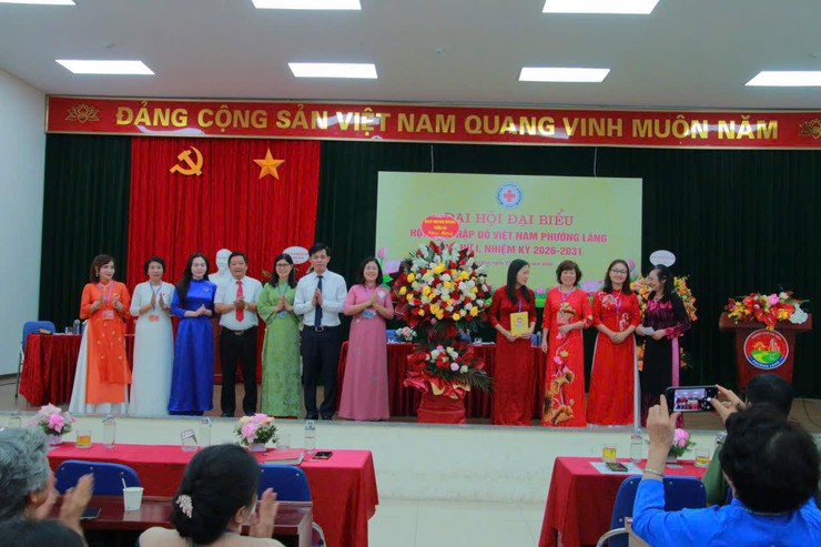 PHƯỜNG LÁNG TỔ CHỨC THÀNH CÔNG ĐẠI HỘI ĐẠI BIỂU HỘI CHỮ THẬP ĐỎ LẦN THỨ I, NHIỆM KỲ 2026–2031- Ảnh 1.