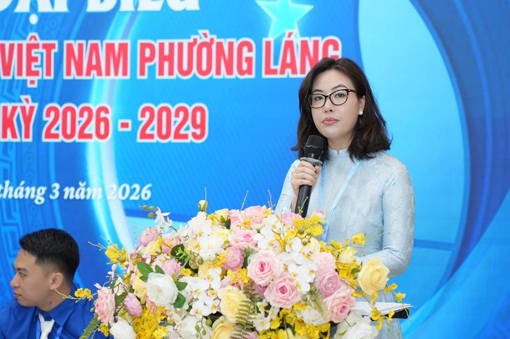 ĐẠI HỘI HỘI LHTN VIỆT NAM PHƯỜNG LÁNG LẦN THỨ I: KHÁT VỌNG THANH NIÊN TRONG KỶ NGUYÊN MỚI - Ảnh 1.
