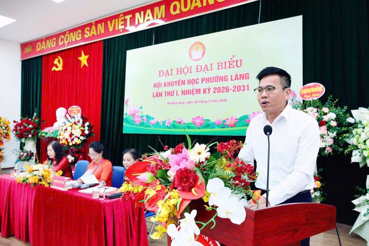ĐẠI HỘI ĐẠI BIỂU HỘI KHUYẾN HỌC PHƯỜNG LÁNG LẦN THỨ I, NHIỆM KỲ 2026–2031 TỔ CHỨC THÀNH CÔNG TỐT ĐẸP- Ảnh 4.