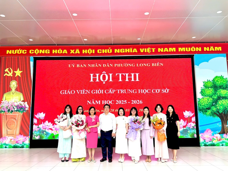 Khai mạc Hội thi Giáo viên giỏi cấp THCS phường Long Biên năm học 2025 - 2026- Ảnh 6.