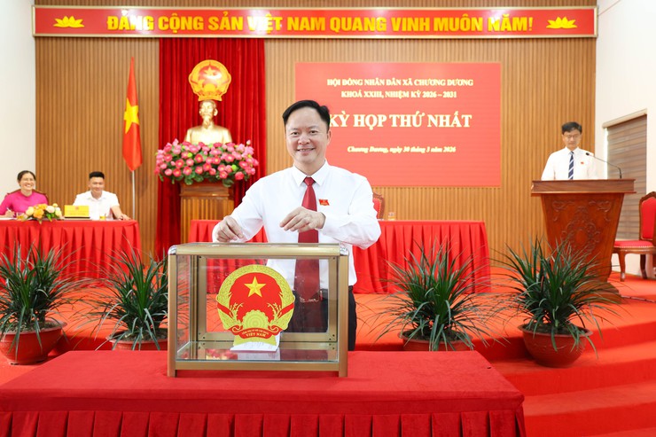 XÃ CHƯƠNG DƯƠNG: KIỆN TOÀN BỘ MÁY NHÂN SỰ NHIỆM KỲ 2026 -2031- Ảnh 3.