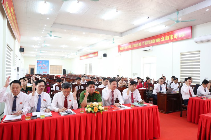 XÃ CHƯƠNG DƯƠNG: KIỆN TOÀN BỘ MÁY NHÂN SỰ NHIỆM KỲ 2026 -2031- Ảnh 7.