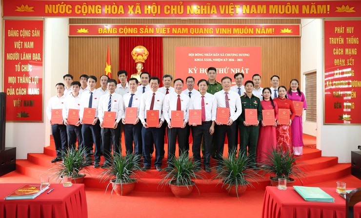 XÃ CHƯƠNG DƯƠNG: KIỆN TOÀN BỘ MÁY NHÂN SỰ NHIỆM KỲ 2026 -2031- Ảnh 8.