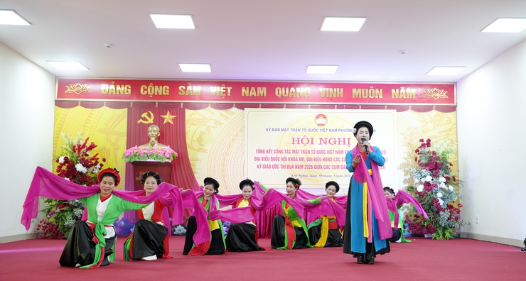 Ủy ban MTTQ Việt Nam phường Yên Nghĩa tổ chức hội nghị tổng kết công tác Mặt trận tham gia cuộc bầu cử đại biểu Quốc hội khóa XVI và đại biểu HĐND các cấp nhiệm kỳ 2026 - 2031- Ảnh 2.