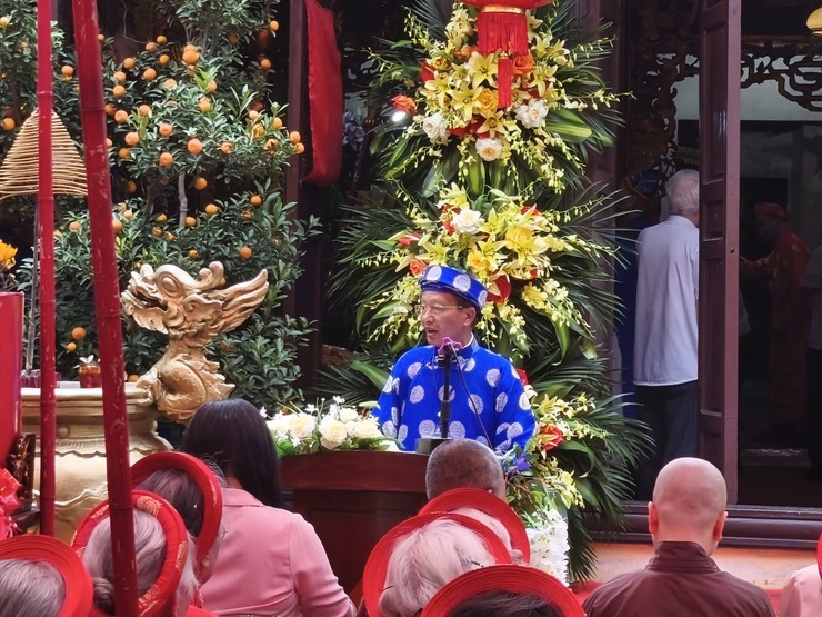 Lễ hội truyền thống đình làng Trung Kính Hạ xuân Bính Ngọ - 2026- Ảnh 7.