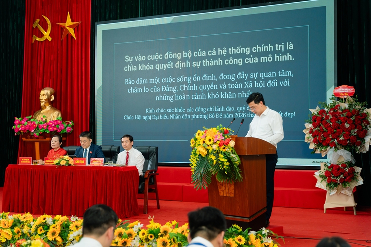 Phường Bồ Đề tổ chức thành công Hội nghị Đại biểu nhân dân năm 2026- Ảnh 4.