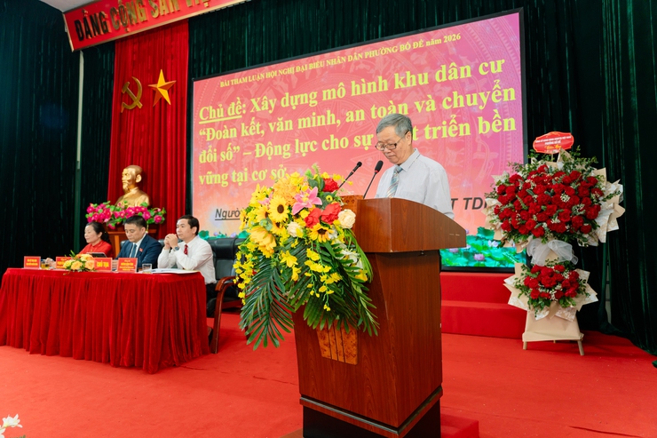 Phường Bồ Đề tổ chức thành công Hội nghị Đại biểu nhân dân năm 2026- Ảnh 3.