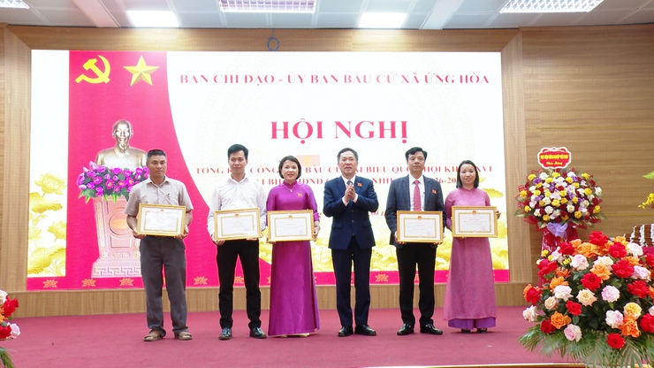 ỨNG HOÀ TỔNG KẾT CÔNG TÁC BẦU CỬ QUỐC HỘI KHÓA XVI VÀ ĐẠI BIỂU HĐND CÁC CẤP, NHIỆM KỲ 2026 – 2031.- Ảnh 1.