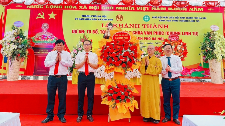 Chùa Vạn Phúc (Chung Linh Tự): Gìn giữ hồn cốt di sản, lan tỏa giá trị tâm linh cộng đồng- Ảnh 8.