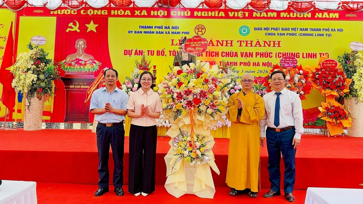 Chùa Vạn Phúc (Chung Linh Tự): Gìn giữ hồn cốt di sản, lan tỏa giá trị tâm linh cộng đồng- Ảnh 9.