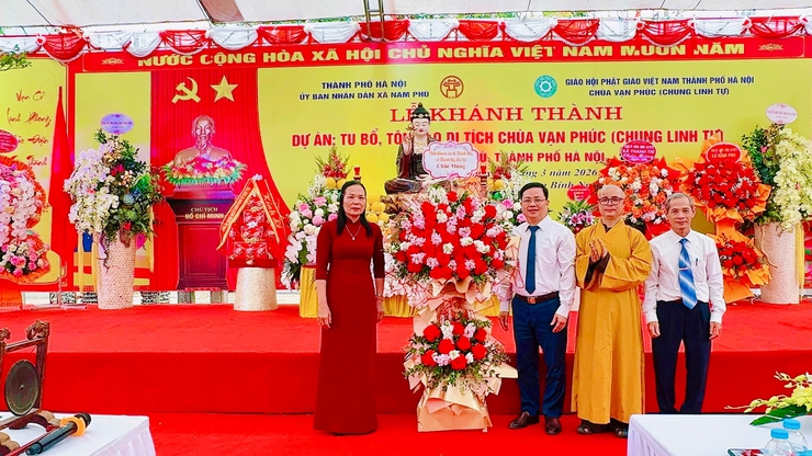 Chùa Vạn Phúc (Chung Linh Tự): Gìn giữ hồn cốt di sản, lan tỏa giá trị tâm linh cộng đồng- Ảnh 12.