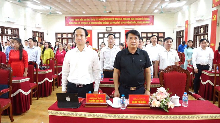 Đại hội đại biểu Hội Chữ thập đỏ xã Vật Lại lần thứ I, nhiệm kỳ 2026 – 2031- Ảnh 1.