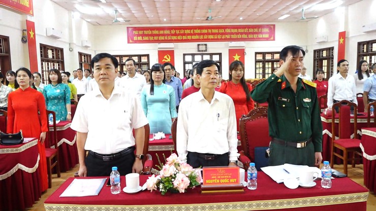 Đại hội đại biểu Hội Chữ thập đỏ xã Vật Lại lần thứ I, nhiệm kỳ 2026 – 2031- Ảnh 2.