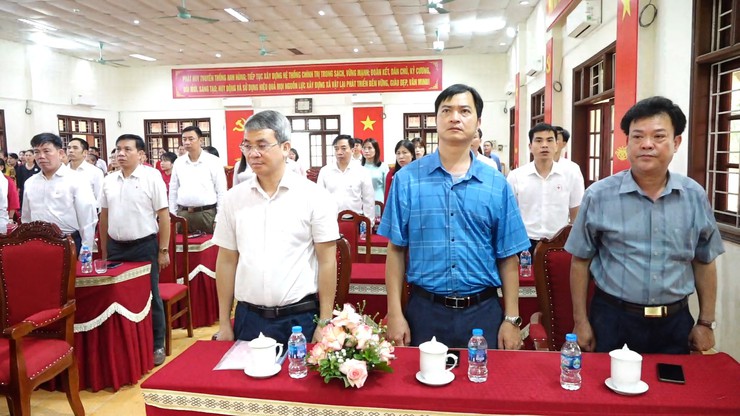 Đại hội đại biểu Hội Chữ thập đỏ xã Vật Lại lần thứ I, nhiệm kỳ 2026 – 2031- Ảnh 4.
