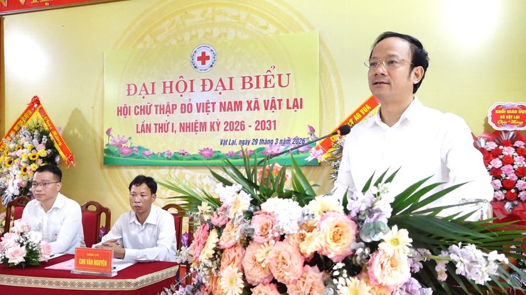Đại hội đại biểu Hội Chữ thập đỏ xã Vật Lại lần thứ I, nhiệm kỳ 2026 – 2031- Ảnh 13.