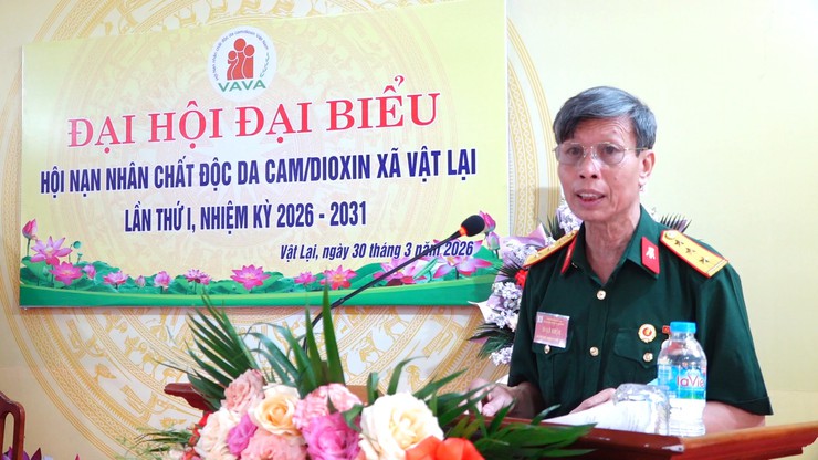Đại hội đại biểu Hội Nạn nhân chất độc da cam/dioxin xã Vật Lại lần thứ I, nhiệm kỳ 2026 – 2031- Ảnh 5.