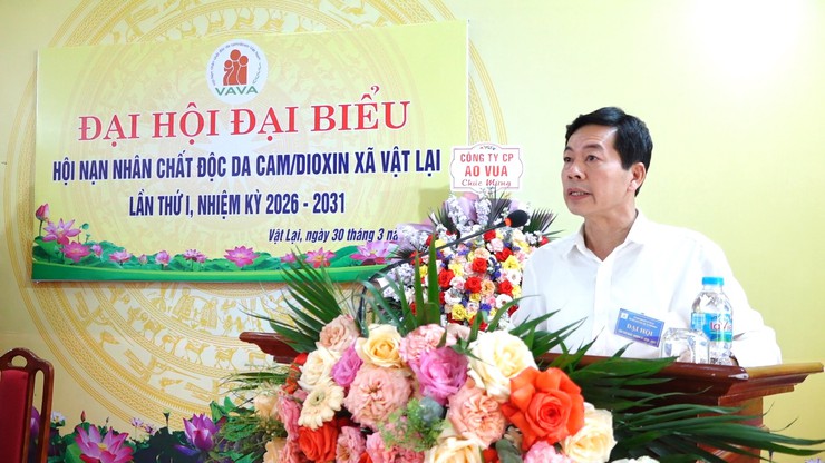 Đại hội đại biểu Hội Nạn nhân chất độc da cam/dioxin xã Vật Lại lần thứ I, nhiệm kỳ 2026 – 2031- Ảnh 8.