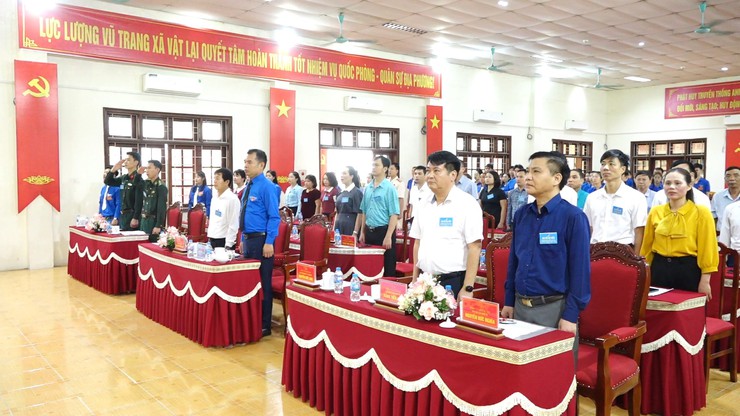Đại hội đại biểu Hội Liên hiệp Thanh niên xã Vật Lại lần thứ I, nhiệm kỳ 2026 – 2029- Ảnh 1.