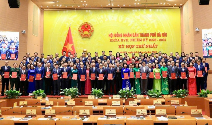 Đồng chí Nguyễn Thanh Liêm - Thành uỷ viên, Bí thư Đảng uỷ, Chủ tịch HĐND xã Quang Minh được bầu làm đại biểu Hội đồng nhân dân thành phố Hà Nội khóa XVII, nhiệm kỳ 2026–2031- Ảnh 1.