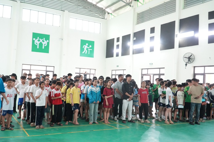 Sôi nổi giải thể thao học sinh phổ thông xã Chuyên Mỹ năm học 2025 - 2026- Ảnh 1.