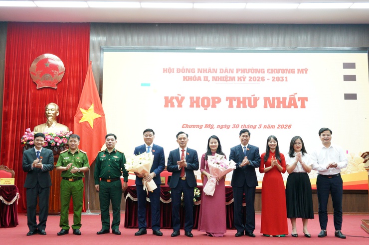 Kỳ họp thứ nhất HĐND phường Chương Mỹ khóa II, nhiệm kỳ 2026 - 2031- Ảnh 25.