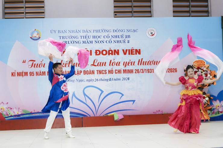 “Tuổi trẻ kết nối yêu thương” của Chi đoàn trường mầm non Cổ Nhuế 2 và trường Tiểu học Cổ Nhuế 2B- Ảnh 3.