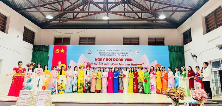 “Tuổi trẻ kết nối yêu thương” của Chi đoàn trường mầm non Cổ Nhuế 2 và trường Tiểu học Cổ Nhuế 2B- Ảnh 7.