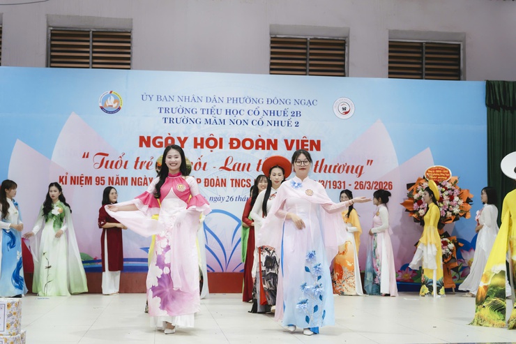 “Tuổi trẻ kết nối yêu thương” của Chi đoàn trường mầm non Cổ Nhuế 2 và trường Tiểu học Cổ Nhuế 2B- Ảnh 9.