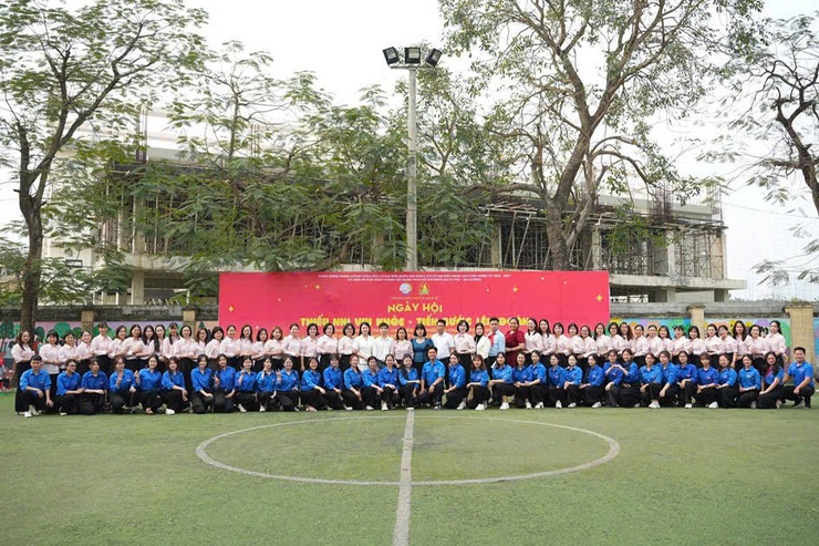 Rực rỡ Ngày hội “Thiếu nhi vui khỏe – Tiến bước lên Đoàn” – Bản hòa ca sức trẻ của cô và trò trường Tiểu học Cổ Nhuế 2B- Ảnh 21.