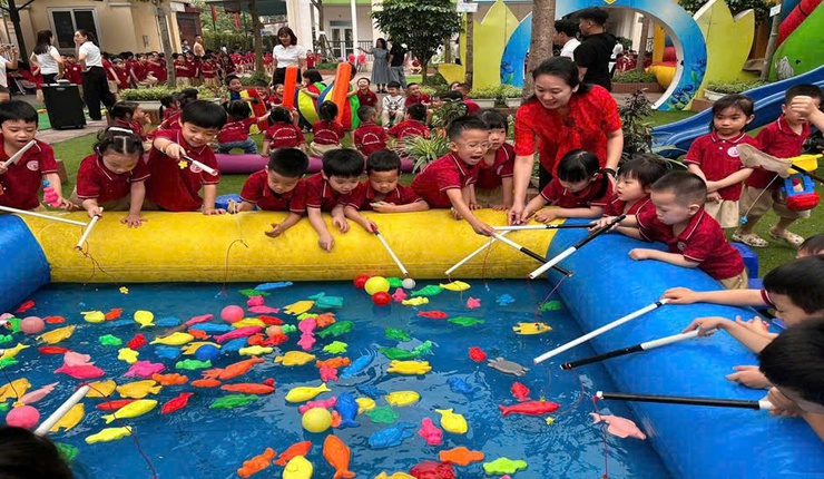 Sôi nổi Ngày hội trải nghiệm tại trường Mầm Non Cổ Nhuế 2- Ảnh 6.