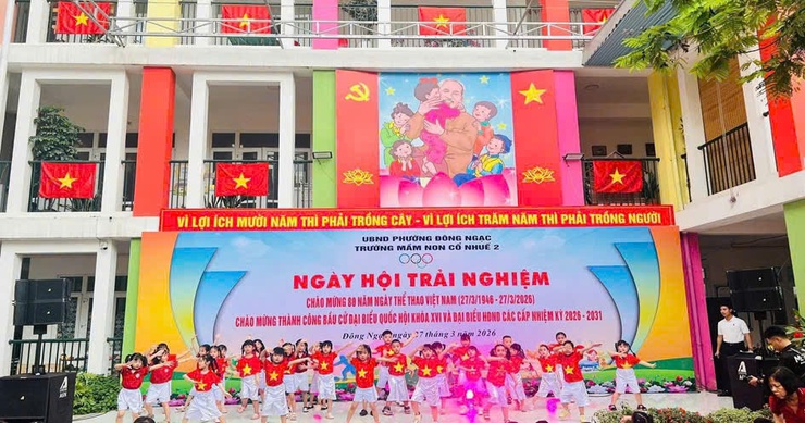 Sôi nổi Ngày hội trải nghiệm tại trường Mầm Non Cổ Nhuế 2- Ảnh 8.