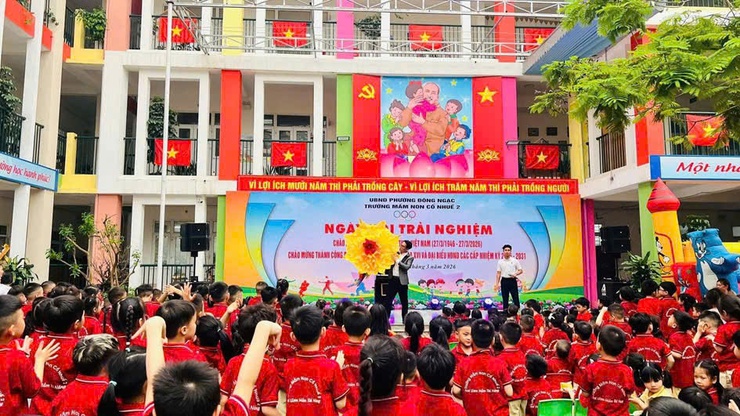 Sôi nổi Ngày hội trải nghiệm tại trường Mầm Non Cổ Nhuế 2- Ảnh 12.