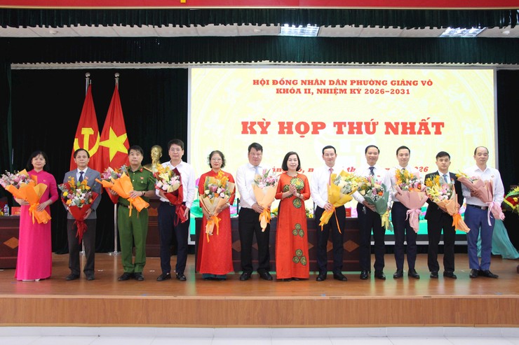 Phường Giảng Võ kiện toàn bộ máy chính quyền nhiệm kỳ 2026-2031- Ảnh 4.