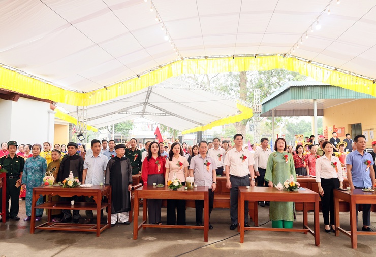 Khai mạc Lễ hội truyền thống và khánh thành tu bổ Đình làng Lương Xá năm 2026- Ảnh 1.