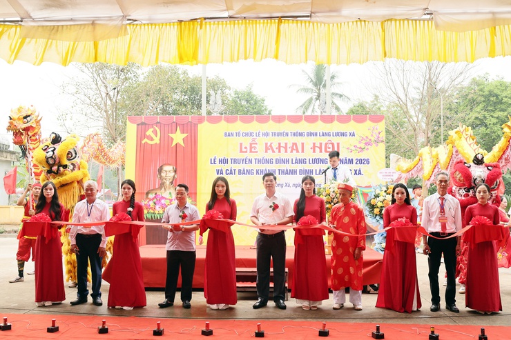 Khai mạc Lễ hội truyền thống và khánh thành tu bổ Đình làng Lương Xá năm 2026- Ảnh 11.