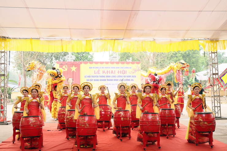 Khai mạc Lễ hội truyền thống và khánh thành tu bổ Đình làng Lương Xá năm 2026- Ảnh 3.