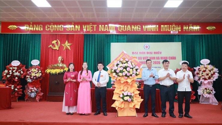 Xã Minh Châu tổ chức thành công Đại hội Hội Chữ thập đỏ lần thứ I, nhiệm kỳ 2026–2031.- Ảnh 5.