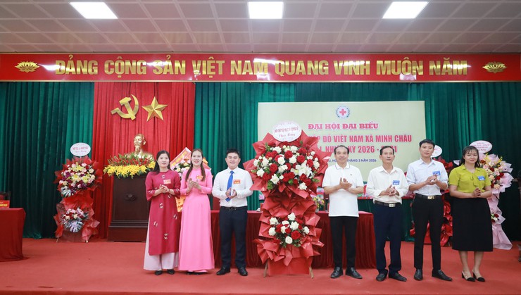 Xã Minh Châu tổ chức thành công Đại hội Hội Chữ thập đỏ lần thứ I, nhiệm kỳ 2026–2031.- Ảnh 6.